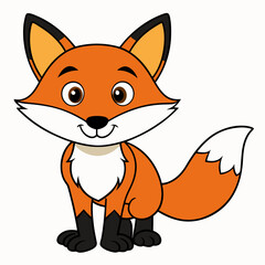 Fox Illustration. Stunning Fox Art, Digital Drawings, and Wildlife Sketches.