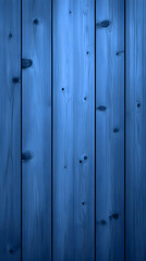 Fototapeta premium Blue Wood Planks Background Illustration