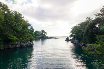 제주도 쇠소깍 풍경