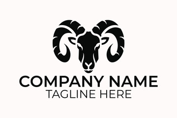 Naklejka premium vector logo horse