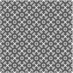 Seamless pattern with repeating abstract shapes.Black and white texture.Design element for prints, decoration, cover, textile,wallpaper, background, wrapping paper, clothing, fabric, package, cards.