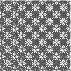 Seamless pattern with repeating abstract shapes.Black and white texture.Design element for prints, decoration, cover, textile,wallpaper, background, wrapping paper, clothing, fabric, package, cards.