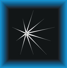 abstract background with stars