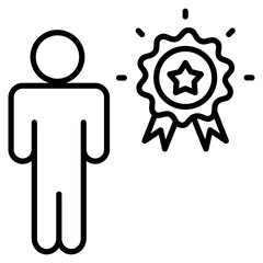 Experience  Icon Element For Design