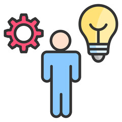 Competence  Icon Element For Design