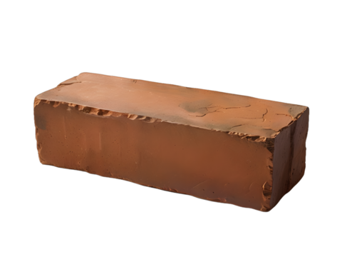 brick isolated on white. 