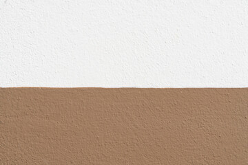 Autumn cement floor, brown and white cement floor, rough texture, dark brown and white background, abstract background.