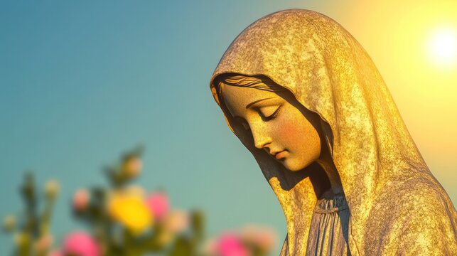 Divine Mother: Virgin Mary, Symbol of Christianity and Faith