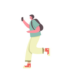 Traveling People Illustration