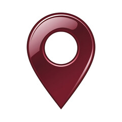 Red Color Location Icon - Transparent PNG