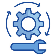 Process  Icon Element For Design