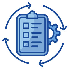 Workflow  Icon Element For Design