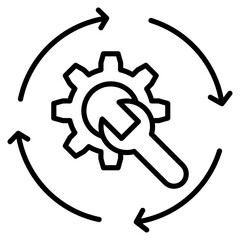 Automation  Icon Element For Design