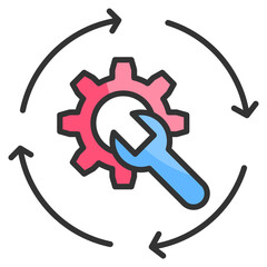Automation  Icon Element For Design