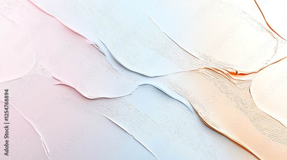 Poster abstract pastel texture showing soft curves and gradients, perfect for artistic backgrounds and mode