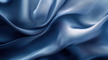 Obraz premium A gently textured silk fabric draped elegantly, creating soft, flowing folds.