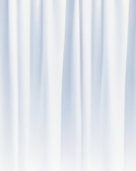 Obraz premium Off-white fabric drapes softly, creating a peaceful and sophisticated neutral setting.