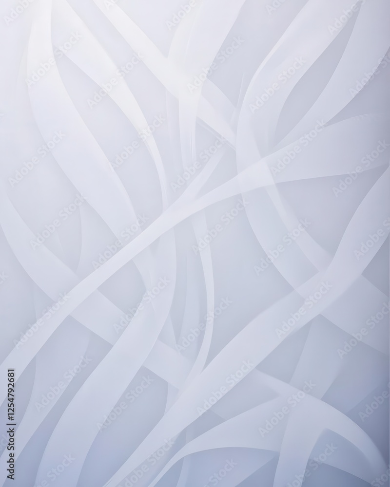 Poster in an abstract canvas of organic forms, muted tones blend seamlessly to create a harmonious and mode
