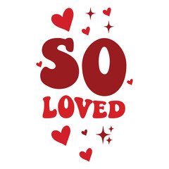 So loved Motel Keychain SVG Art & Illustration