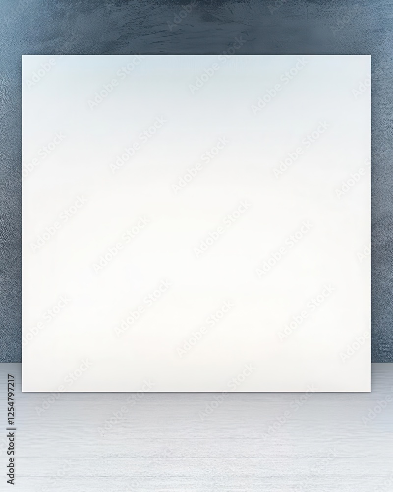 Poster a clean white canvas serves as a neutral backdrop, allowing the subject to command attention without