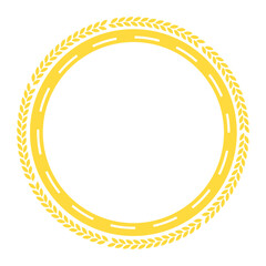 Gold Circle Ornate