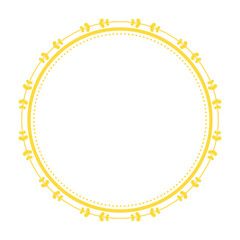 Gold Circle Ornate