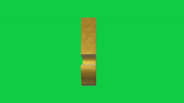 Numeric number 5 4k animated video. Script text labels.