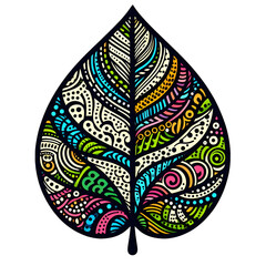 abstract floral design