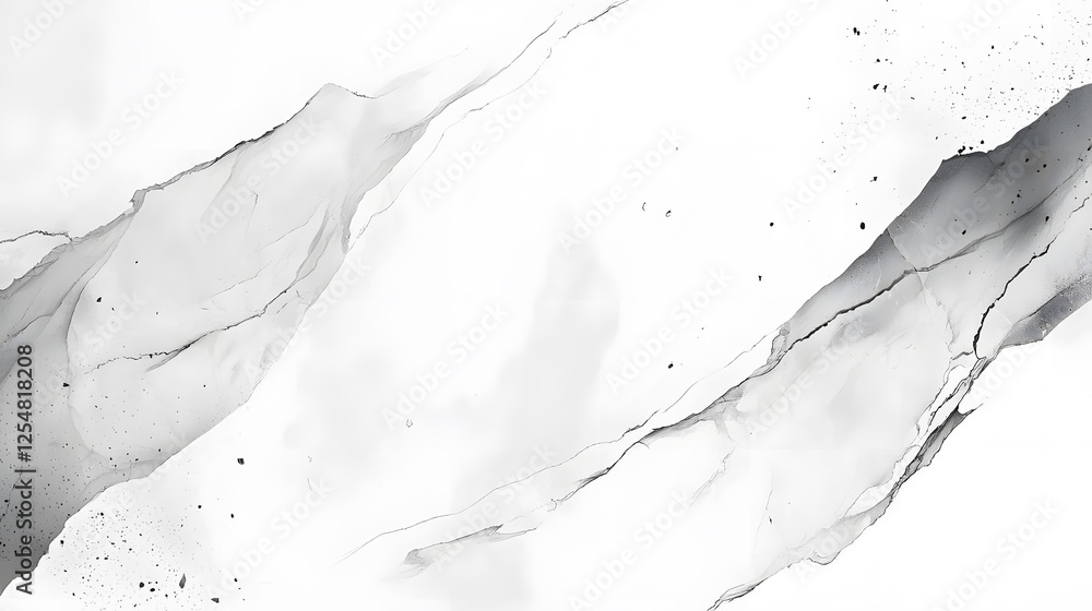 Poster elegant abstract marble texture with soft gray tones and subtle details on a clean white background.