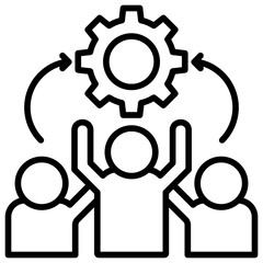 Team Building Icon