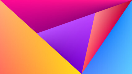 Obraz premium ABSTRACT TRIANGLE BACKGROUND GRADIENT MESH SMOOTH LIQUID COLORFUL BLURRED DESIGN VECTOR TEMPLATE GOOD FOR MODERN WEBSITE, WALLPAPER, COVER DESIGN 
