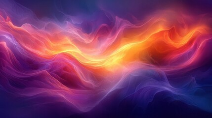 Fototapeta premium Abstract Colorful Flowing Design