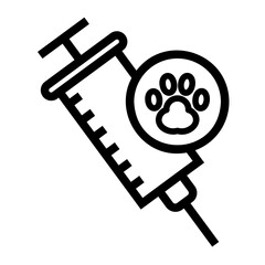 vaccine Line Icon