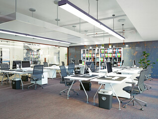 modern office interior,