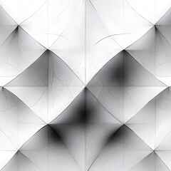 Obraz premium A minimalist kaleidoscope pattern created using thin, clean-line segments.