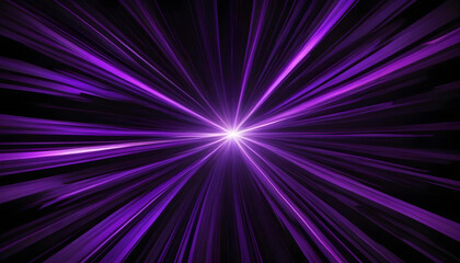 Abstract Gradient Purple Sunburst background with rays