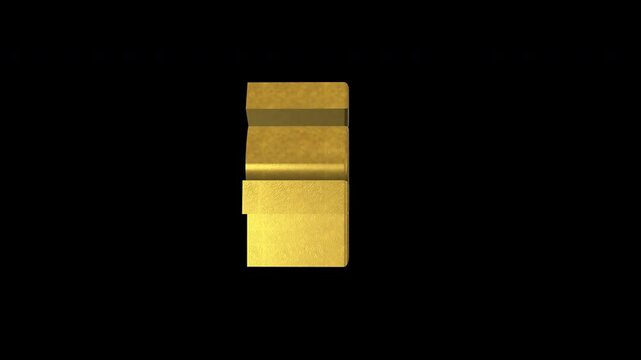 Afghan afghani currency symbol, golden money sign. Presentations on Business, Financial, and Marketing Concepts. 3D rendering.