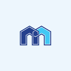 M Letter Real Estate Logo