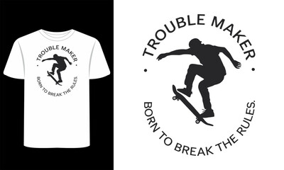 Skull Graffiti T-Shirt | Gothic Grunge Horror Skeleton Vector, Punk Rock Streetwear Fashion Design