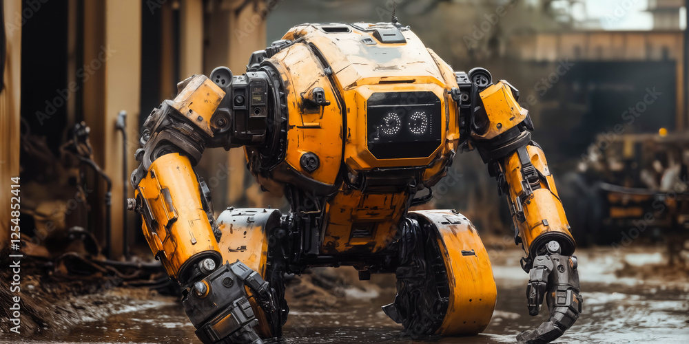 Poster autonomous adaptive robotics navigating complex 3d environments for scalable and sustainable technol