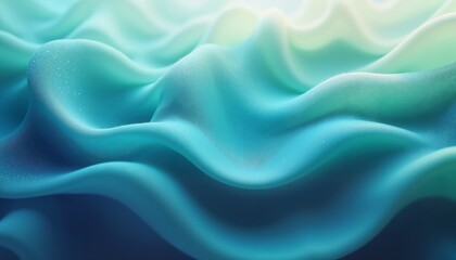 Fototapeta premium Abstract soft wave texture, turquoise, perfect for calming backgrounds and design