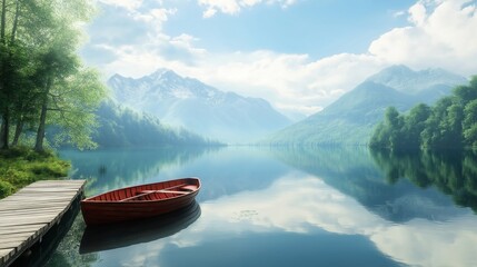 nice theme landscape, peaceful place