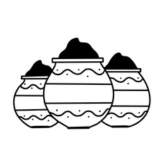 Holi Festival Color Bucket