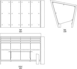 vector sketch illustration silhouette design of bus shelter building for passengers waiting for transportation