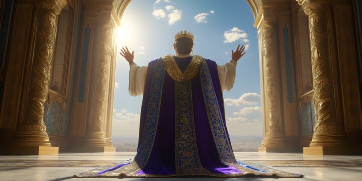 The King Solomon's Reverent Prayer