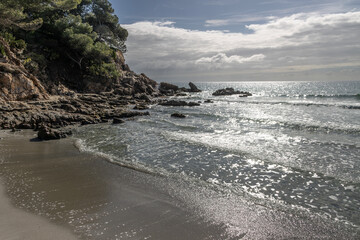 Rocky Shoreline near Bormes-les-Mimosas