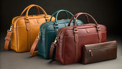 old suitcase on the table