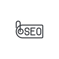 SEO Tag line icon