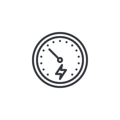 Page Speed line icon