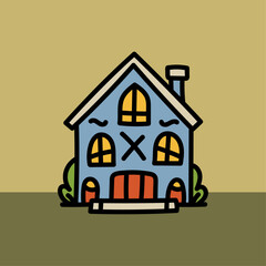 Cute Home Doodle 